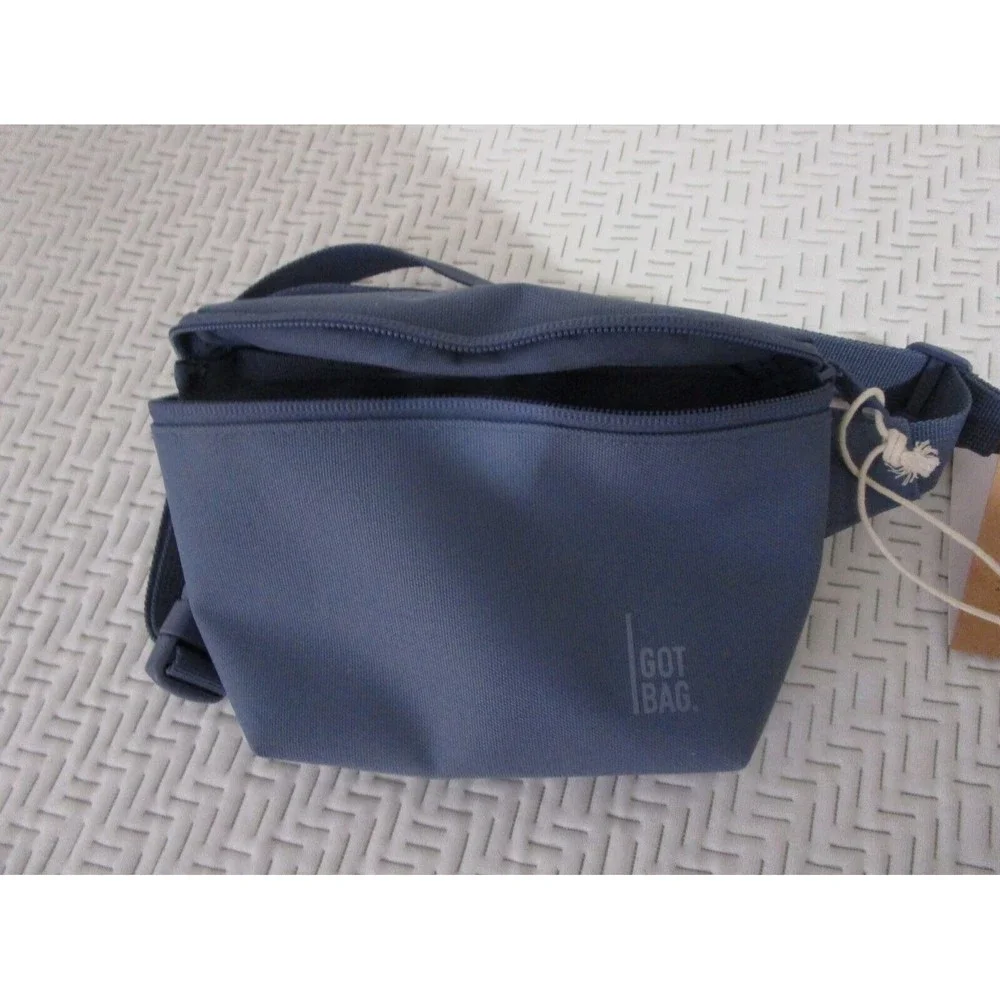 GOT BAG Hip Bag sport bag belt bag fanny pack Recycled Plastic Bay Blue NWT - Picture 11 of 11